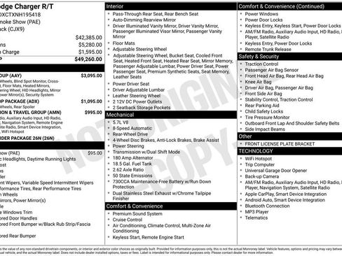 Used 2022 Dodge Charger R/T w/ Plus Group image 7