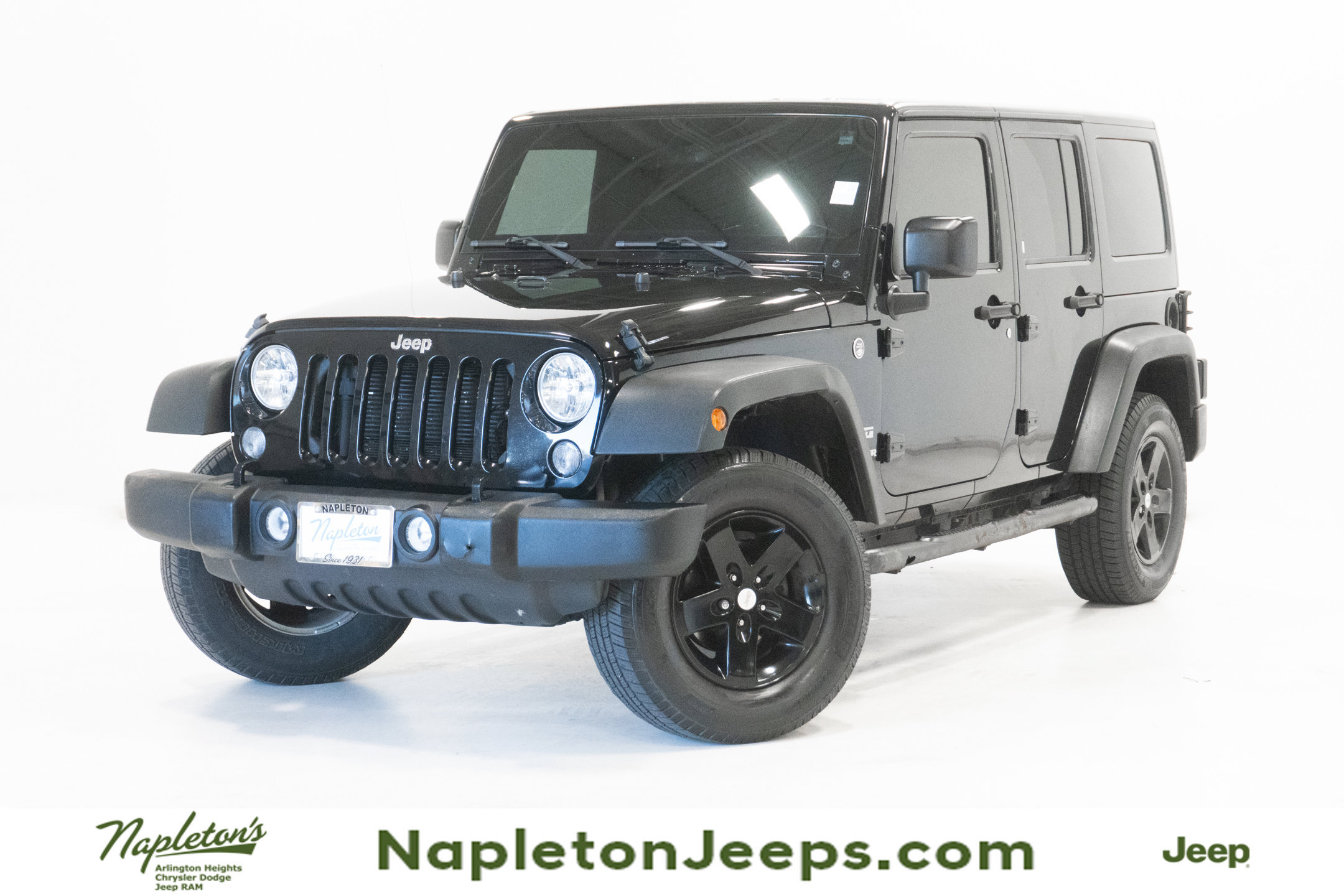 Used 2015 Jeep Wrangler Unlimited Sport w/ Quick Order Package 24S AWD/4WD image 1