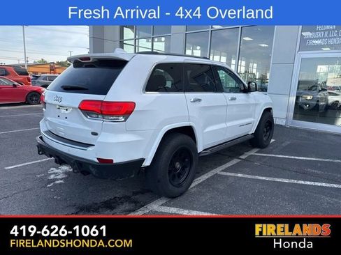Used 2014 Jeep Grand Cherokee Overland w/ Advanced Technology Group AWD/4WD image 5