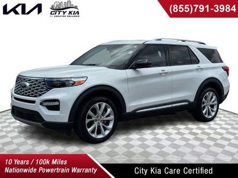 Used 2023 Ford Explorer Platinum w/ Technology Package AWD/4WD image 1
