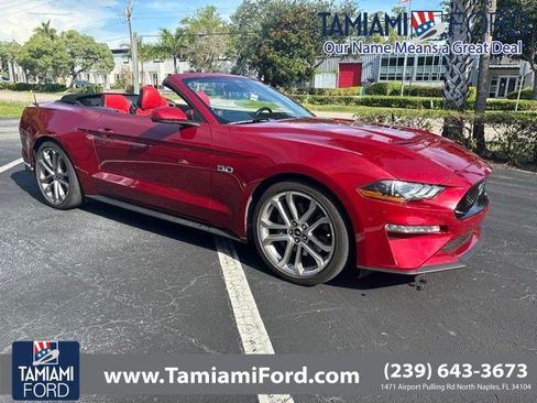 Used 2021 Ford Mustang GT Premium w/ Equipment Group 401A RWD image 1