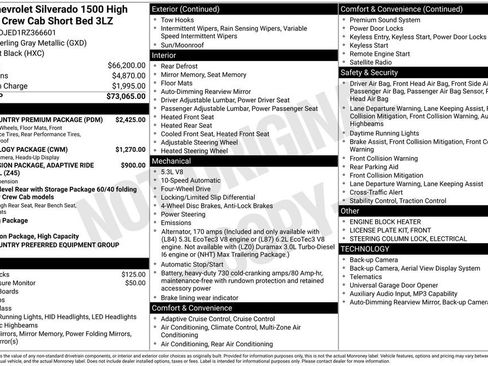 Used 2024 Chevrolet Silverado 1500 High Country w/ High Country Premium Package AWD/4WD image 2