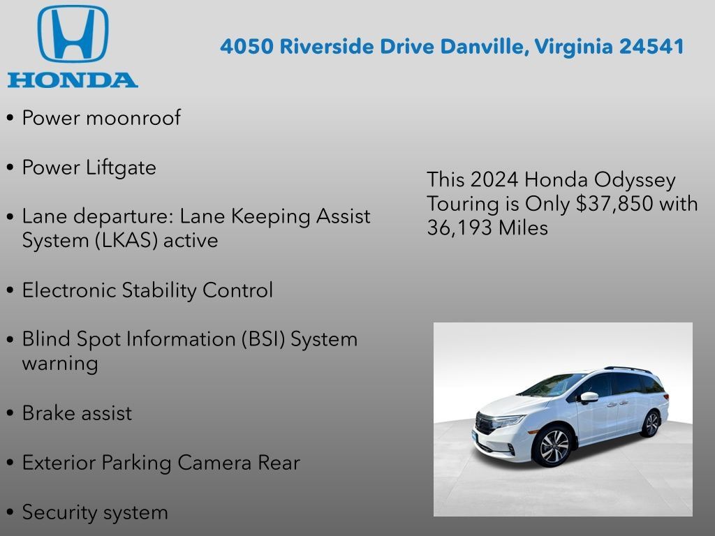 Certified 2024 Honda Odyssey Touring image 32
