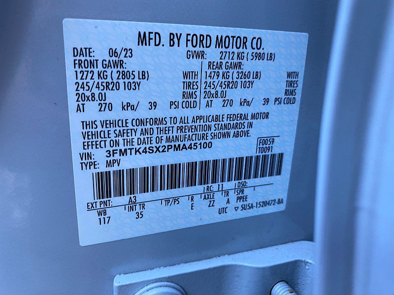 Used 2023 Ford Mustang Mach-E GT w/ GT Performance Edition AWD/4WD image 65