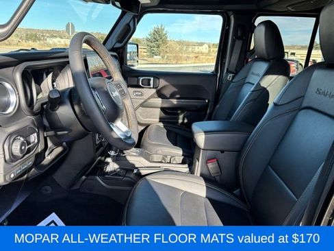 Used 2024 Jeep Wrangler Unlimited Sahara w/ Technology Group image 12