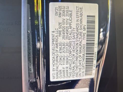 Used 2021 Acura RDX A-Spec image 11