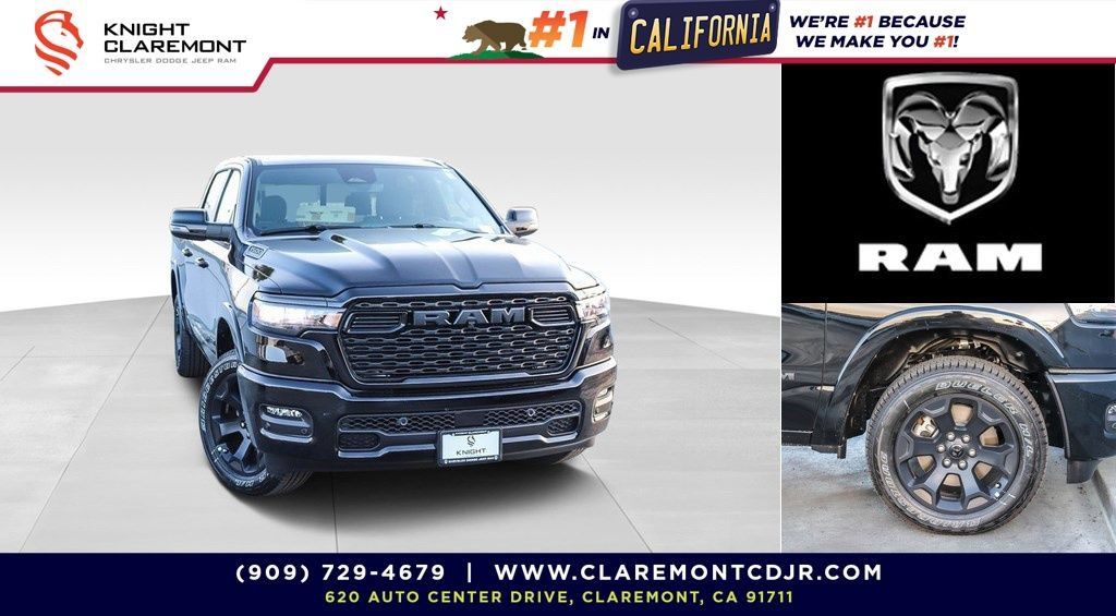 New 2026 RAM 1500 Big Horn w/ Night Edition AWD/4WD 360° Tour
