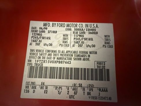 Used 1999 Ford Ranger XLT image 31