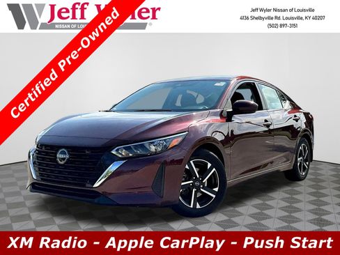 Certified 2024 Nissan Sentra SV FWD image 1