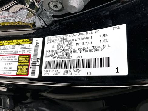 Used 2023 Toyota Tundra SR5 w/ SR5 Convenience Package AWD/4WD image 36