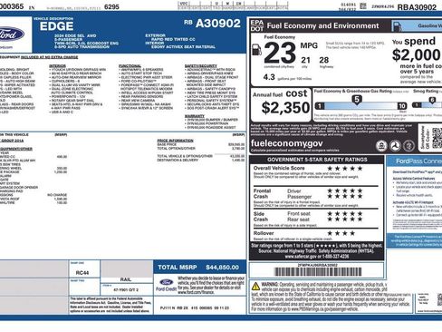 Used 2024 Ford Edge SEL w/ Convenience Package AWD/4WD image 35