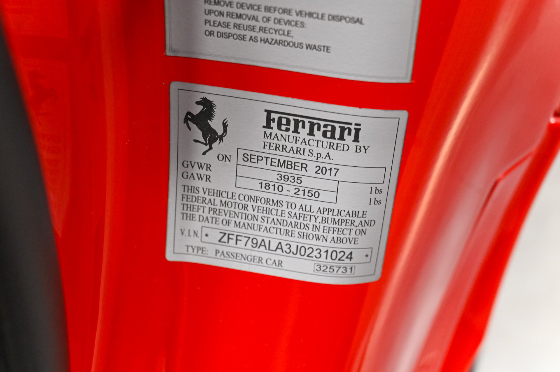Used 2018 Ferrari 488 GTB RWD image 64