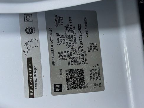 New 2026 Chevrolet Traverse High Country w/ LPO, Floor Liner Package image 34