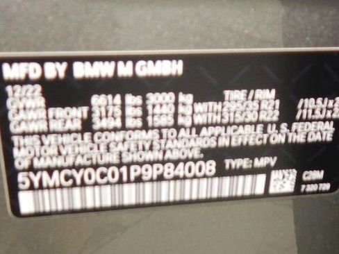 Used 2023 BMW X6 M AWD/4WD image 13