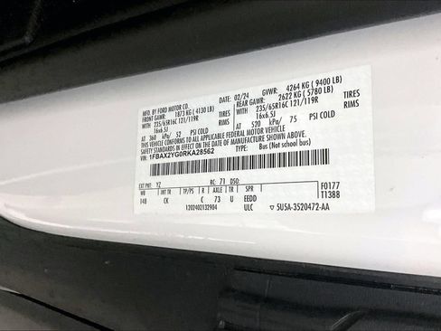 Certified 2024 Ford Transit 350 XLT RWD image 26