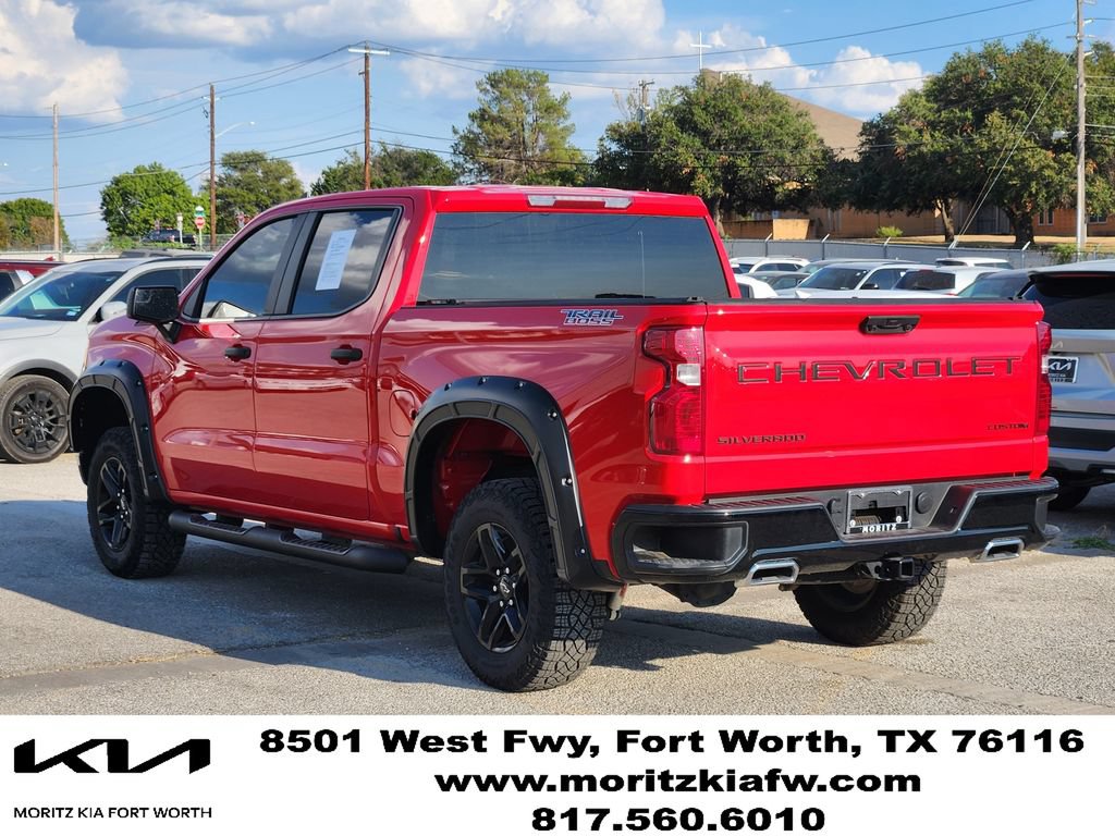 Used 2025 Chevrolet Silverado 1500 Custom Trail Boss AWD/4WD image 6
