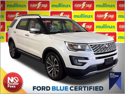 Certified 2017 Ford Explorer Platinum