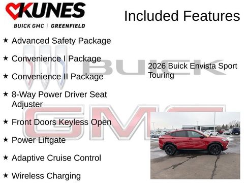 New 2026 Buick Envista Sport Touring w/ Convenience I Package FWD image 3