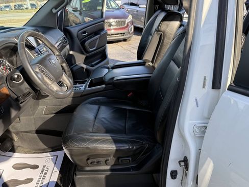 Used 2015 Nissan Armada Platinum w/ 2nd Row Captain Seat Package AWD/4WD image 12