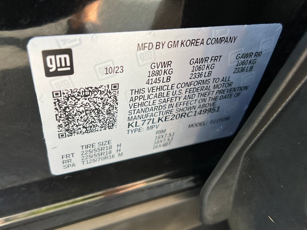 Used 2024 Chevrolet Trax ACTIV w/ Sunroof Package FWD image 27