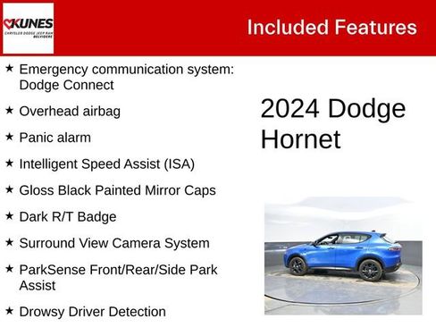 Used 2024 Dodge Hornet R/T Plus w/ Tech Pack Plus w/o Parking image 4