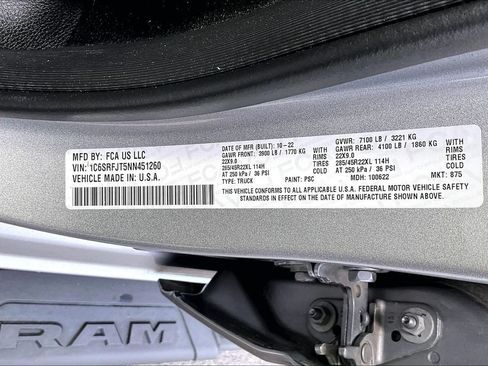 Used 2022 RAM 1500 Laramie AWD/4WD image 22
