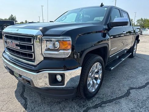 Certified 2015 GMC Sierra 1500 SLT w/ SLT Crew Cab Value Package AWD/4WD image 1