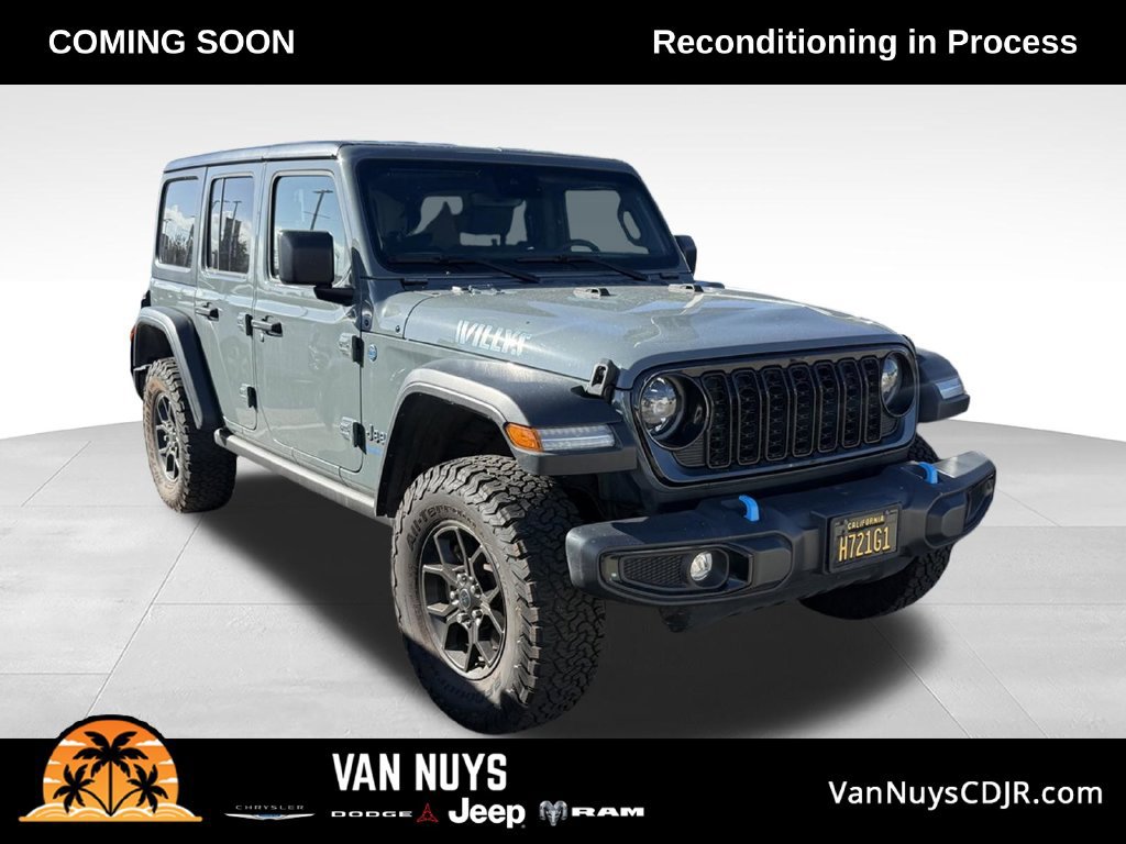 Certified 2024 Jeep Wrangler Unlimited AWD/4WD image 1