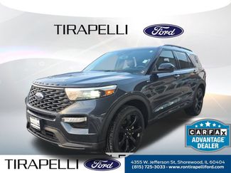 Certified 2023 Ford Explorer ST-Line w/ Class IV Trailer Tow Package AWD/4WD 360° Tour