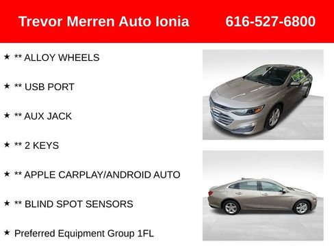 Used 2022 Chevrolet Malibu LS w/ Driver Confidence Package II FWD image 14