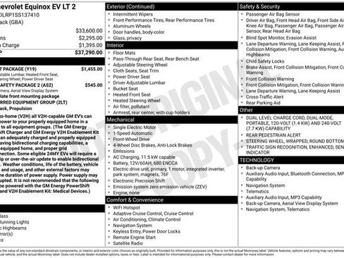 Used 2025 Chevrolet Equinox EV LT w/ Comfort Package image 30