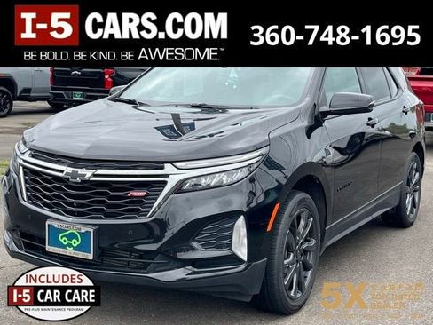 Used 2022 Chevrolet Equinox RS w/ RS Leather Package AWD/4WD image 1
