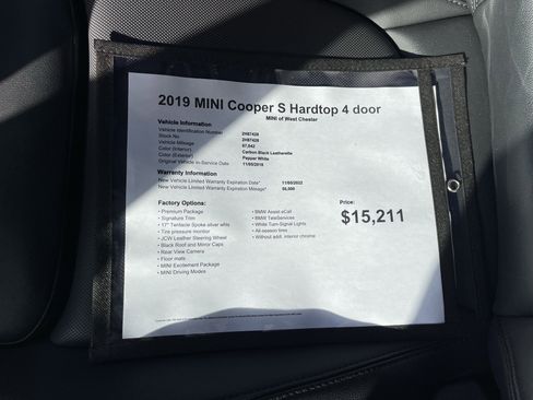 Used 2019 MINI Cooper S w/ Premium Package image 15