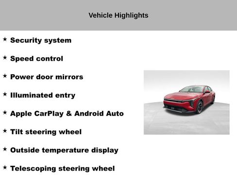 Certified 2025 Kia K4 EX FWD image 37