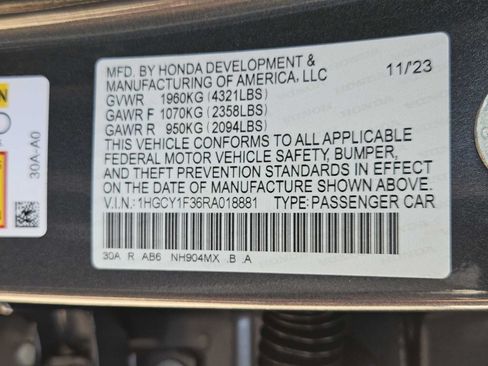 Used 2024 Honda Accord EX image 32