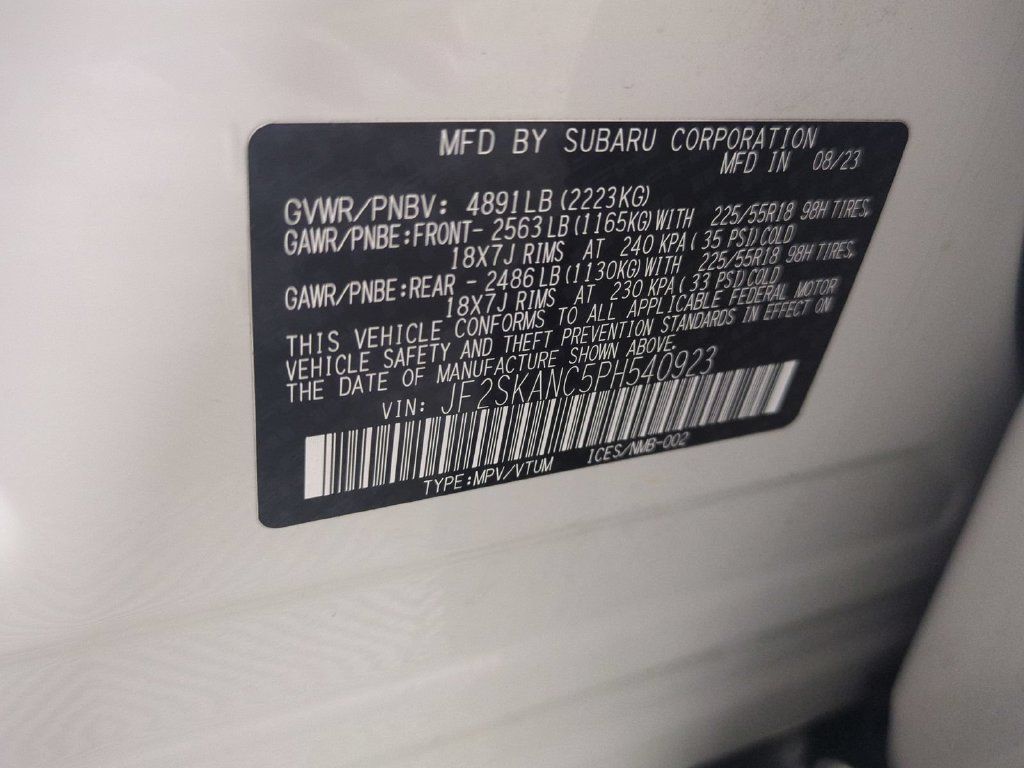 Used 2023 Subaru Forester Limited AWD/4WD image 42