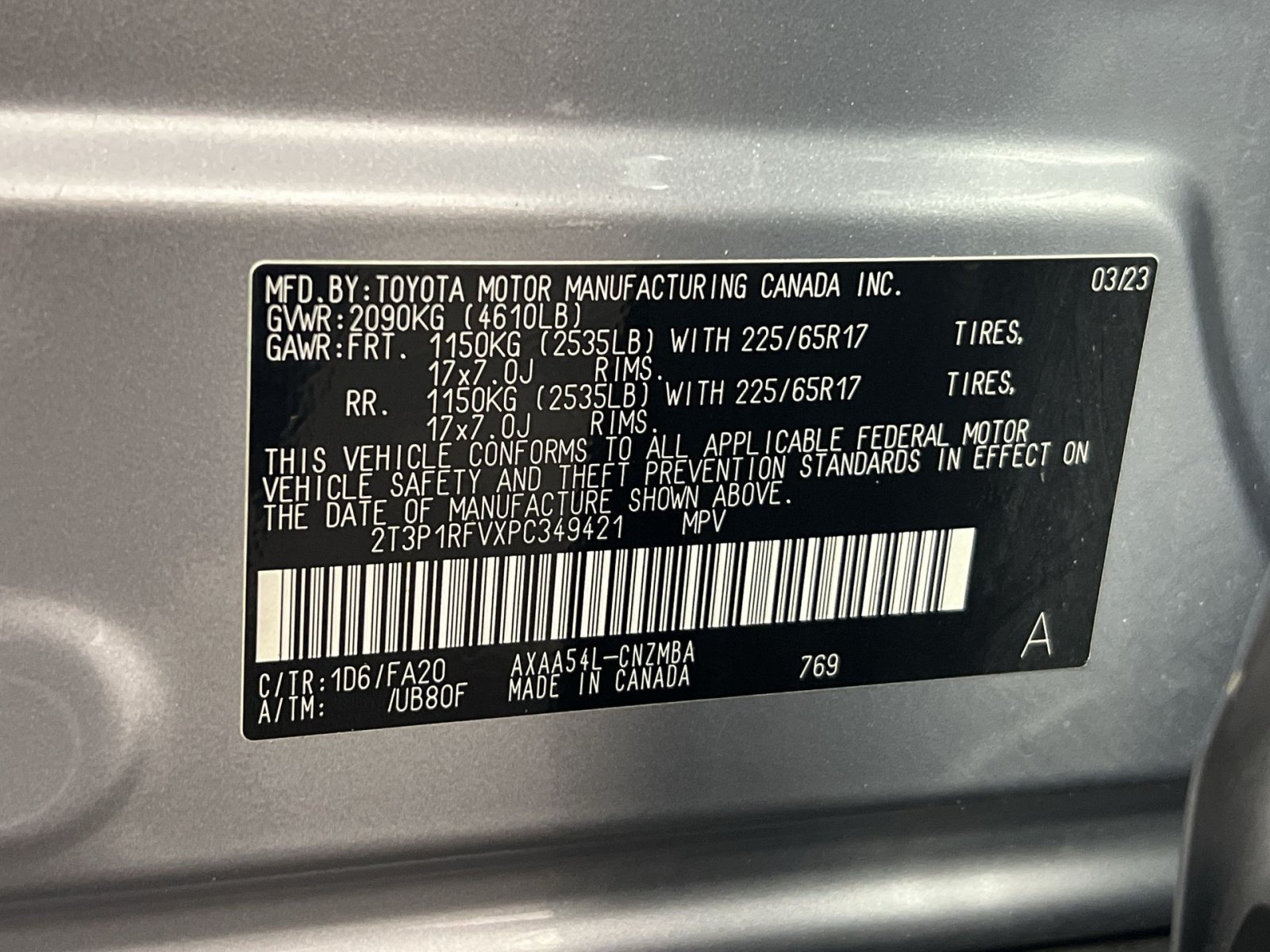 Used 2023 Toyota RAV4 XLE w/ Convenience Package AWD/4WD image 30