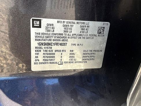 Used 2015 Chevrolet Tahoe LT image 29