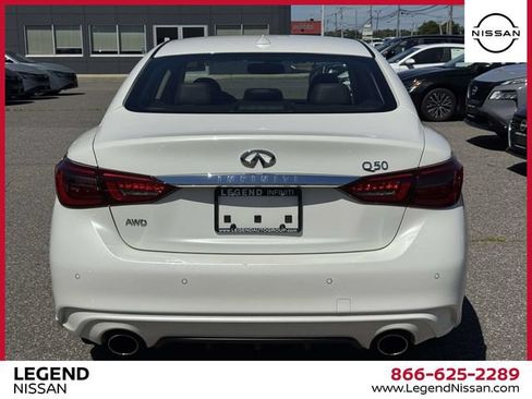 Used 2023 INFINITI Q50 Luxe w/ Cargo Package AWD/4WD image 6