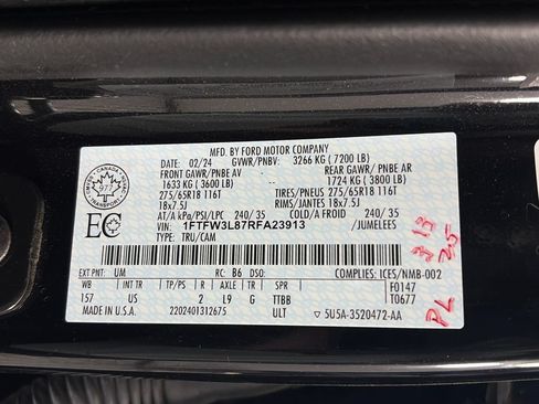 Certified 2024 Ford F150 XLT w/ Equipment Group 302A MID AWD/4WD image 9