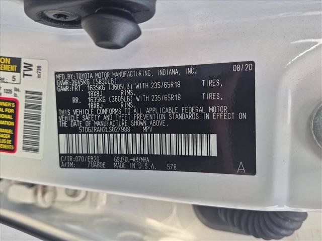 Used 2020 Toyota Highlander XLE FWD image 27
