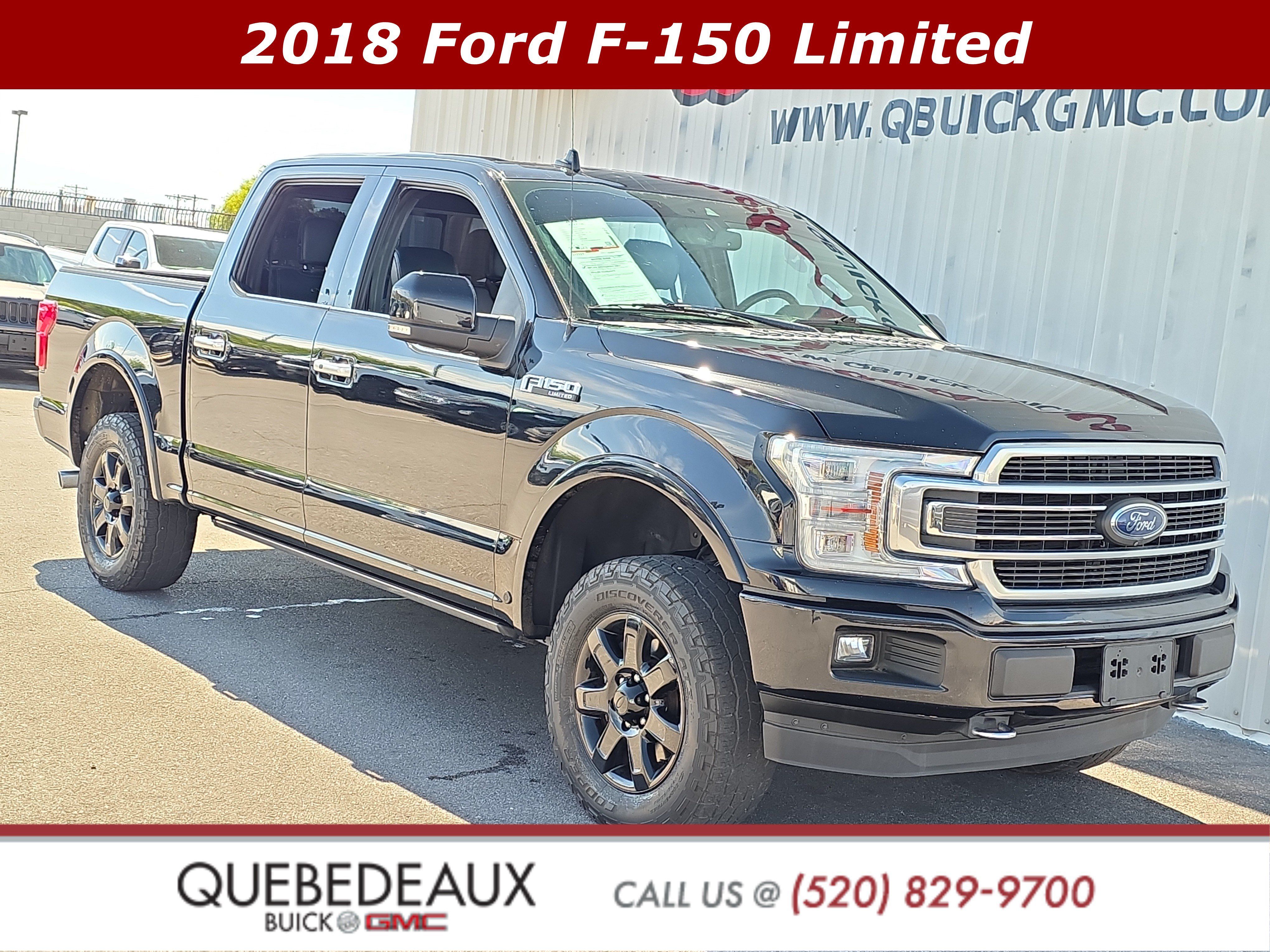 Used 2018 Ford F150 Limited w/ Trailer Tow Package AWD/4WD image 1