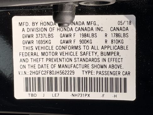 Used 2018 Honda Civic EX image 28