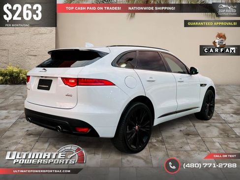 Used 2017 Jaguar F-PACE R-Sport AWD/4WD image 9