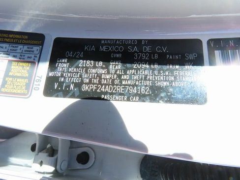 Used 2024 Kia Forte LXS w/ LXS Technology Package image 36