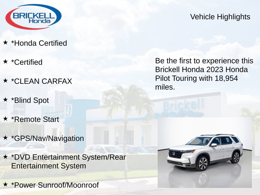 Used 2023 Honda Pilot Touring image 9