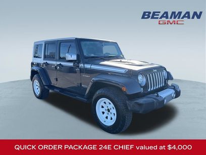 Used 2017 Jeep Wrangler Unlimited Sahara w/ Quick Order Package 24E Chief