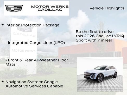 New 2026 Cadillac Lyriq Sport image 6