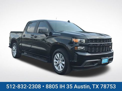 Used 2022 Chevrolet Silverado 1500 Custom RWD image 1