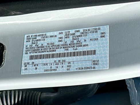 Used 2023 Ford F150 Platinum w/ Equipment Group 701A High AWD/4WD image 33